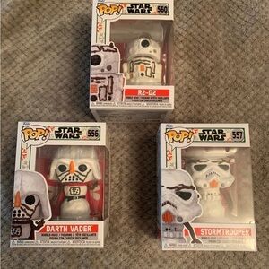 NWT BUNDLE OF STAR WARS FUNKO POPS